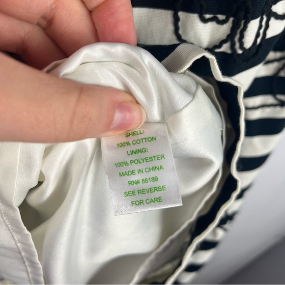 Lilly Pulitzer Payton Navy & White Striped Strapless Dress in Swizzle Stripe 6 - Picture 8 of 10